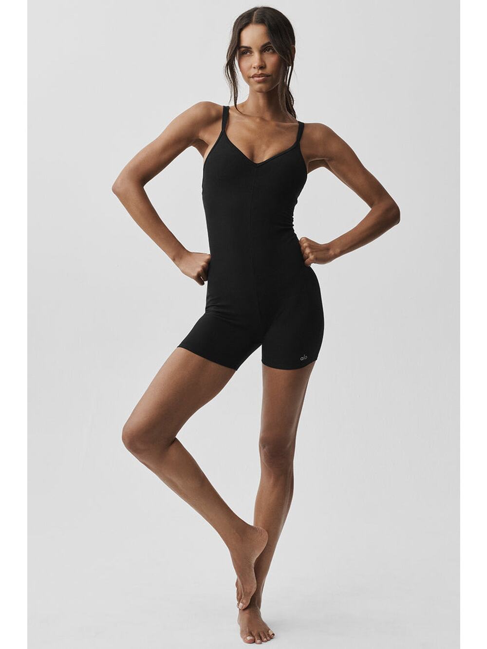 NWOT Alo Yoga Alosoft Suns Out bodysuit romper size Large